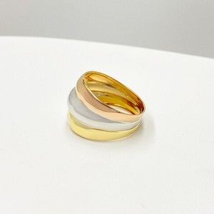 Tri-color three day ring